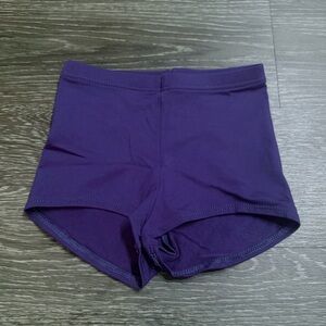 Purple Dance Shorts (Child 6X-7)